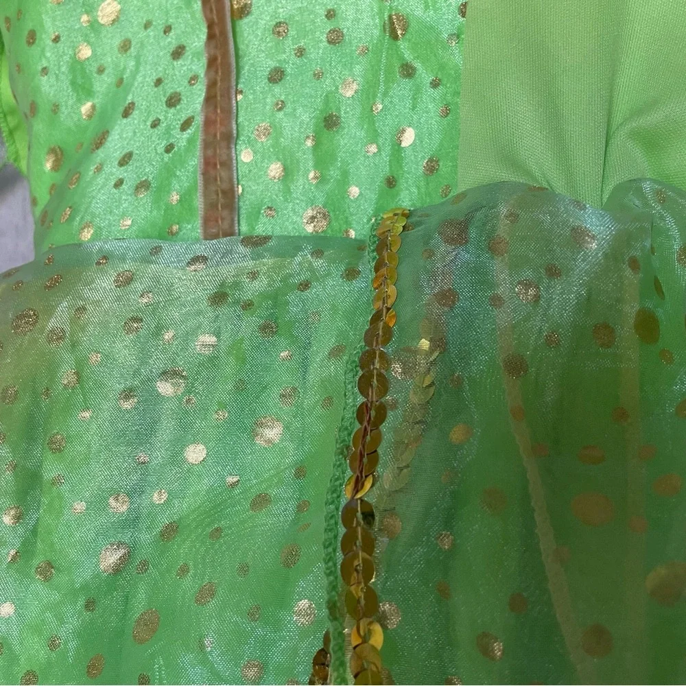 Green and Gold‎ Fairy Dress, 4